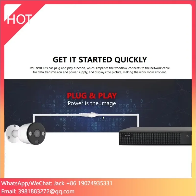 Ip Camera Outdoor 4K - 8CH 4K PoE Security Camera System