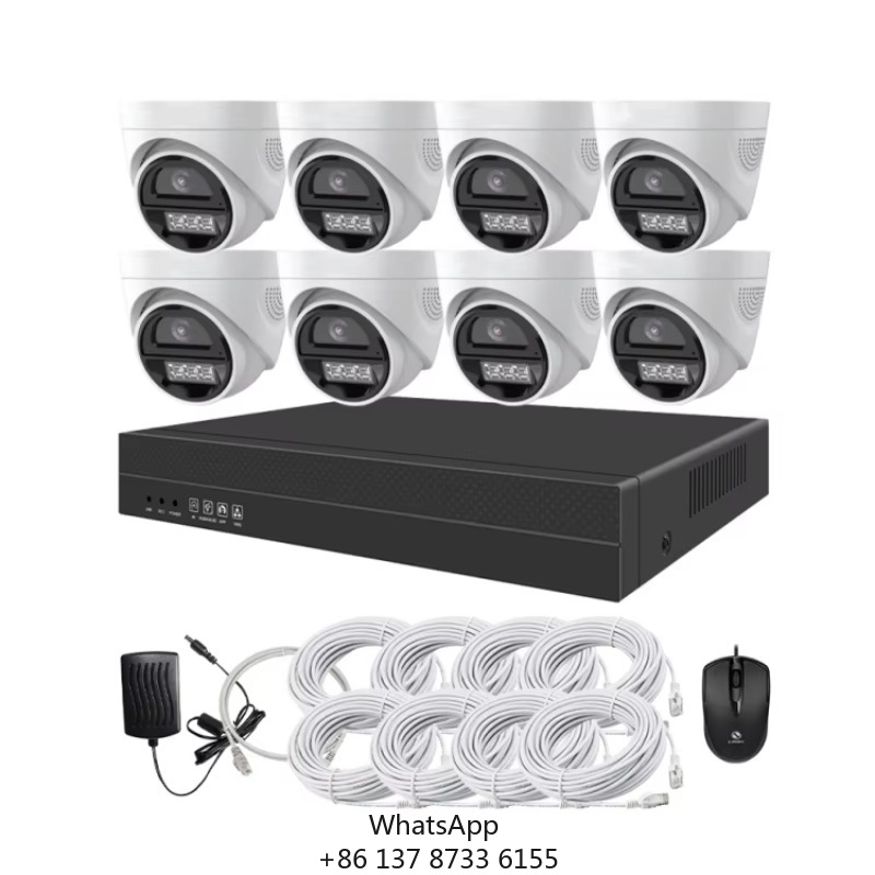 Home Security System - Cctv Camera Kit 4ch 8ch Full