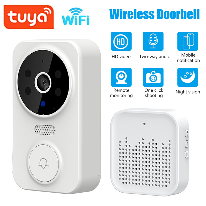 Home Security Blink - WiFi Smart Video Doorbell Camera Night