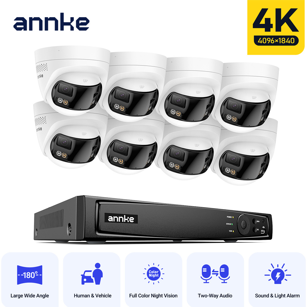 Ip Camera Outdoor 4K - ANNKE 4K Outdoor Video Security Camera