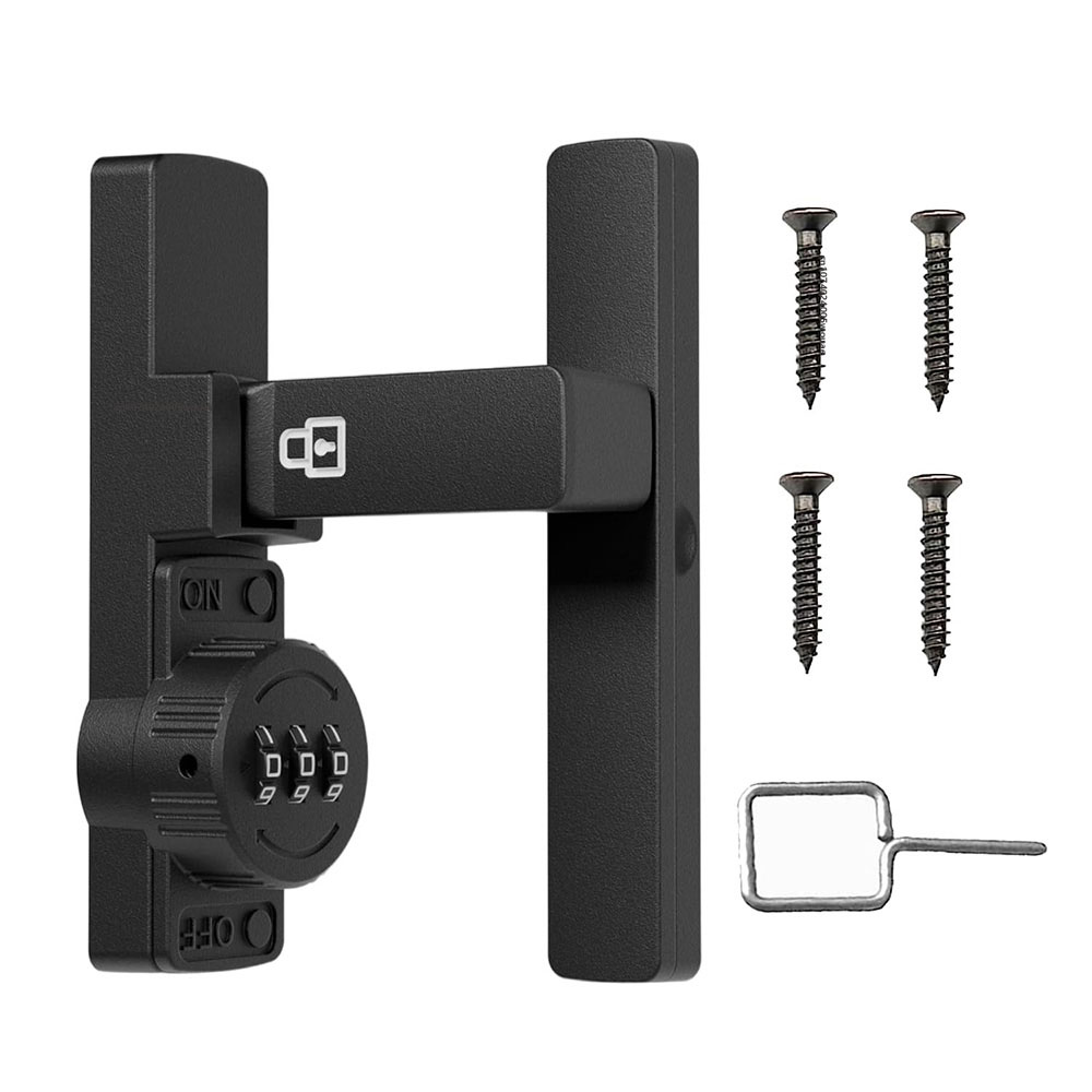 Home Security Locks - Security Barn Door Lock 3-Digit Conbination