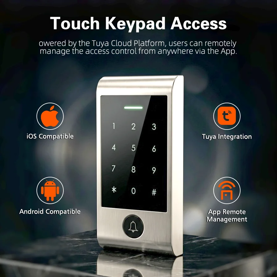 Home Security Locks - Advanced WIFI Remote Control Touch Keypad