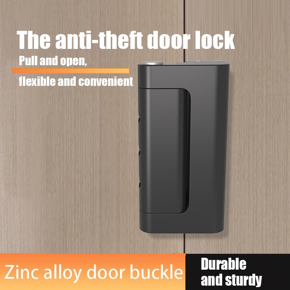 Home Security Locks - 1pc Zinc Alloy Anti Theft Door