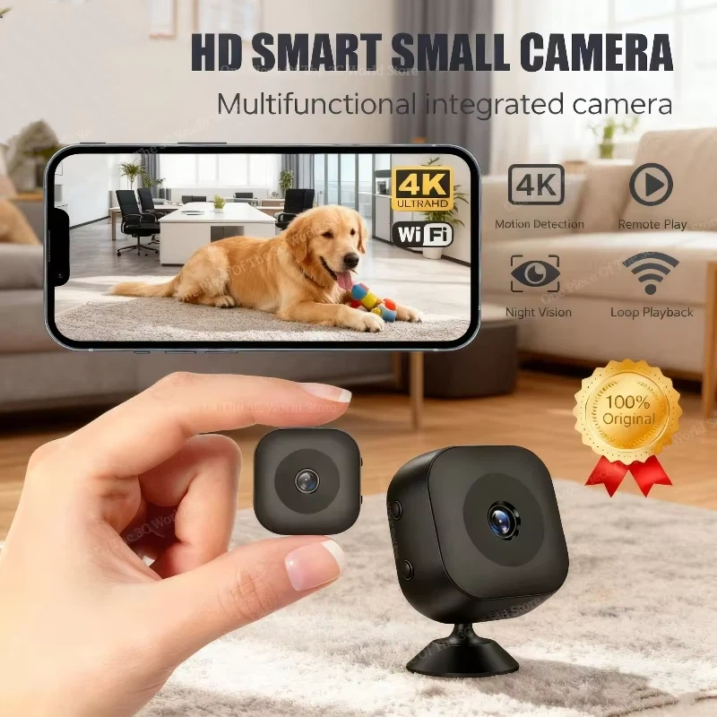 Home Security No Wifi Needed - 4K HD Security Camera WiFi Wireless