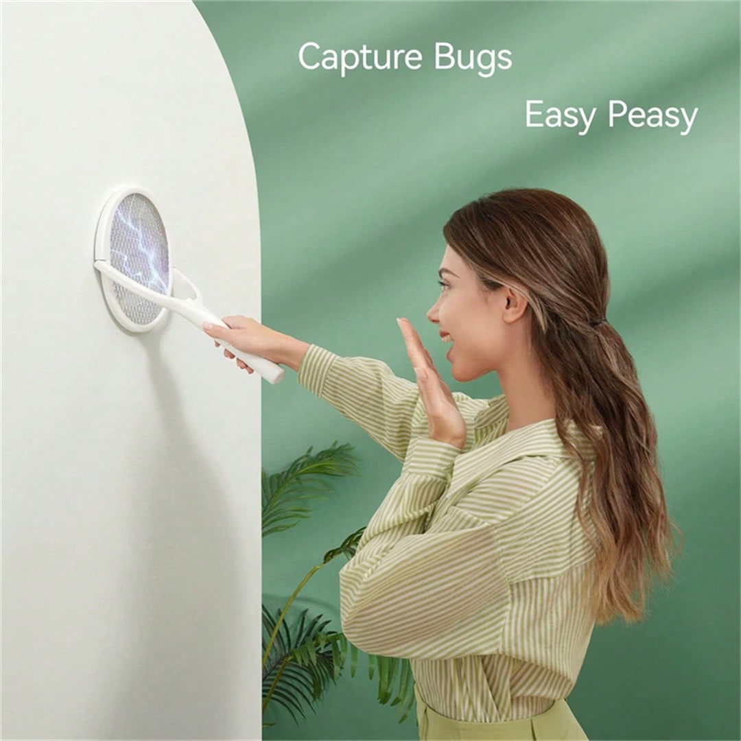 Home Security Fence - Six-In-One Mosquito Swatter, Handheld Mosquito Repellent