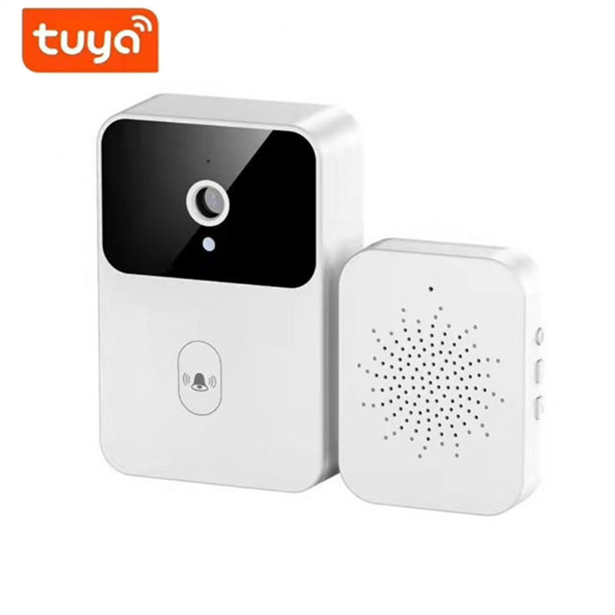 Home Security Wireless Cameras - Wireless Doorbell WiFi Tuya Outdoor HD