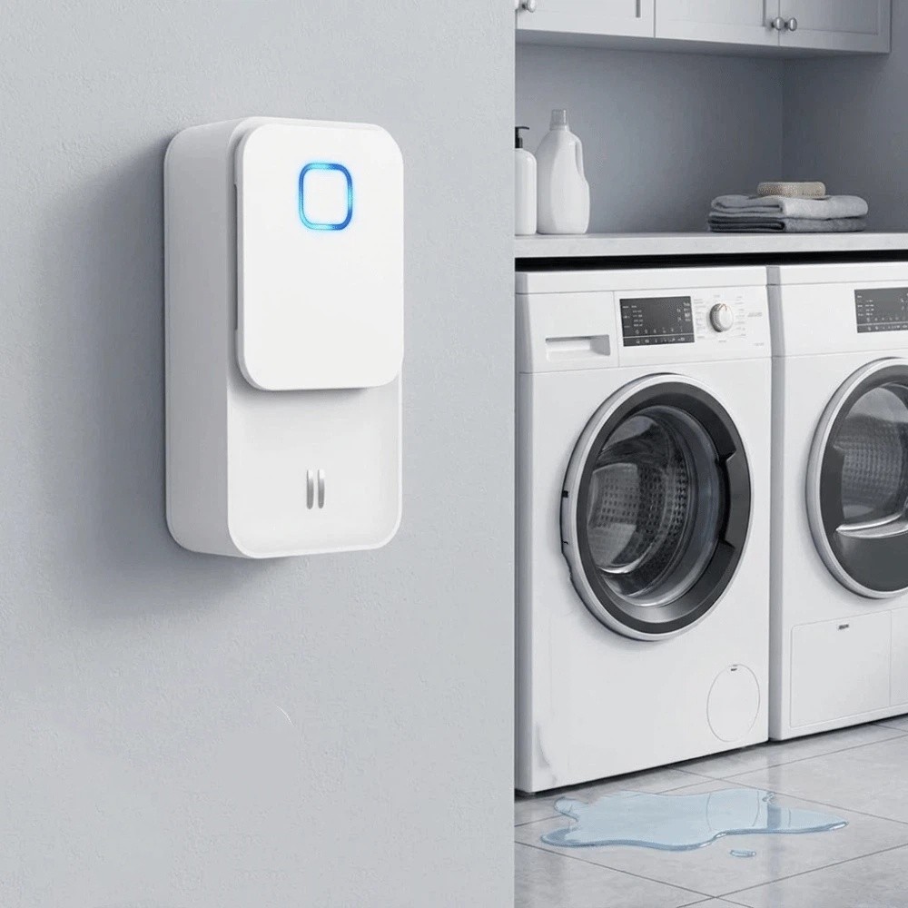 Home Security Alarm - WiFi-Connected WiFi Water Immersion Sensor Dual-Surface