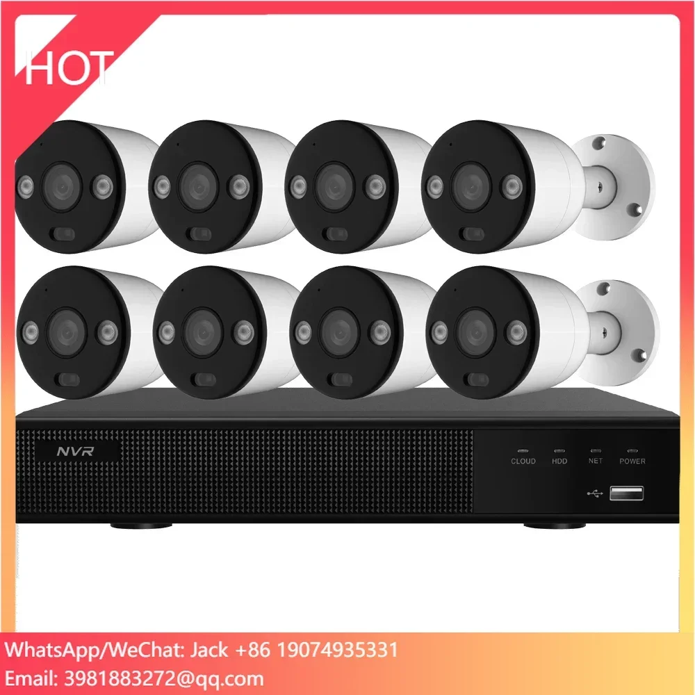 Ip Camera Outdoor 4K - 8CH 4K PoE Security Camera System