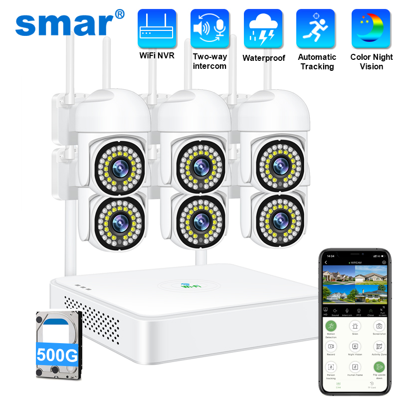 Home Security Blink - Smar 3MP Wireless CCTV Security Camera
