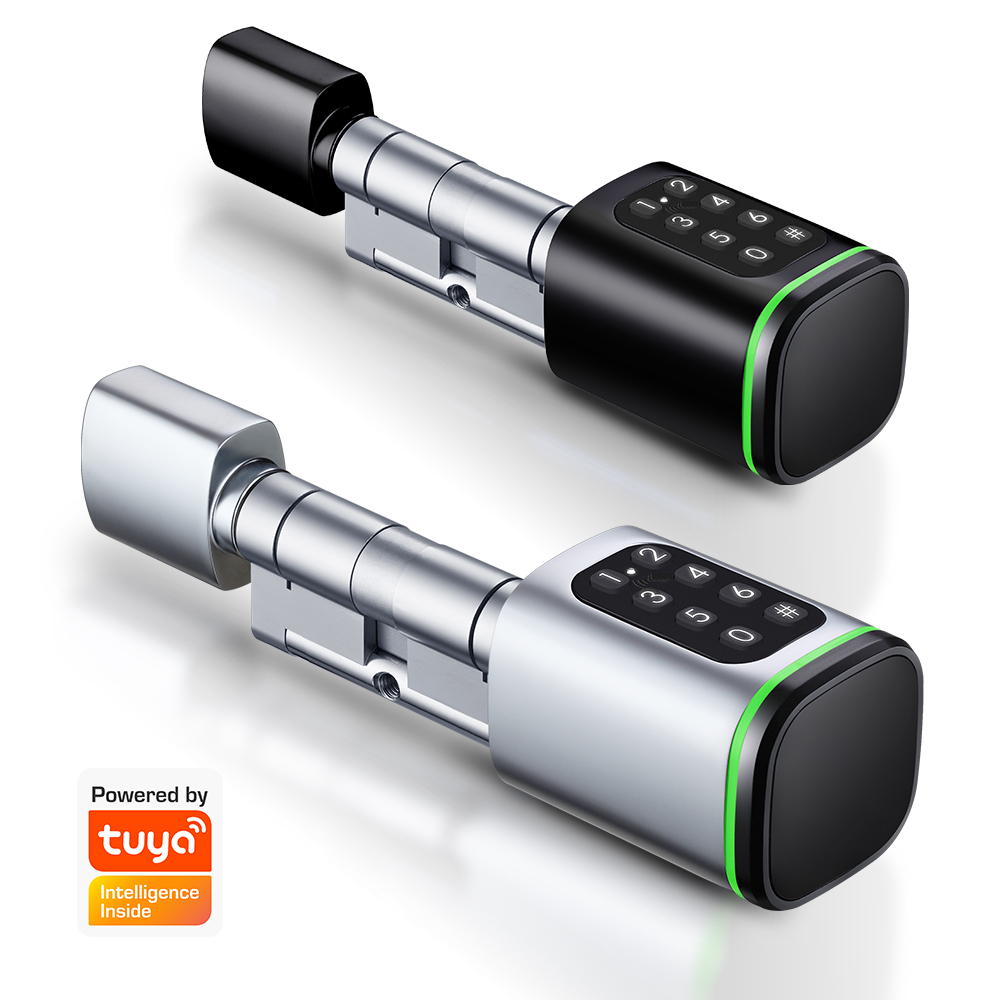 Home Security Essential - Smart Cylinder Lock Tuya 60-90mm Electric