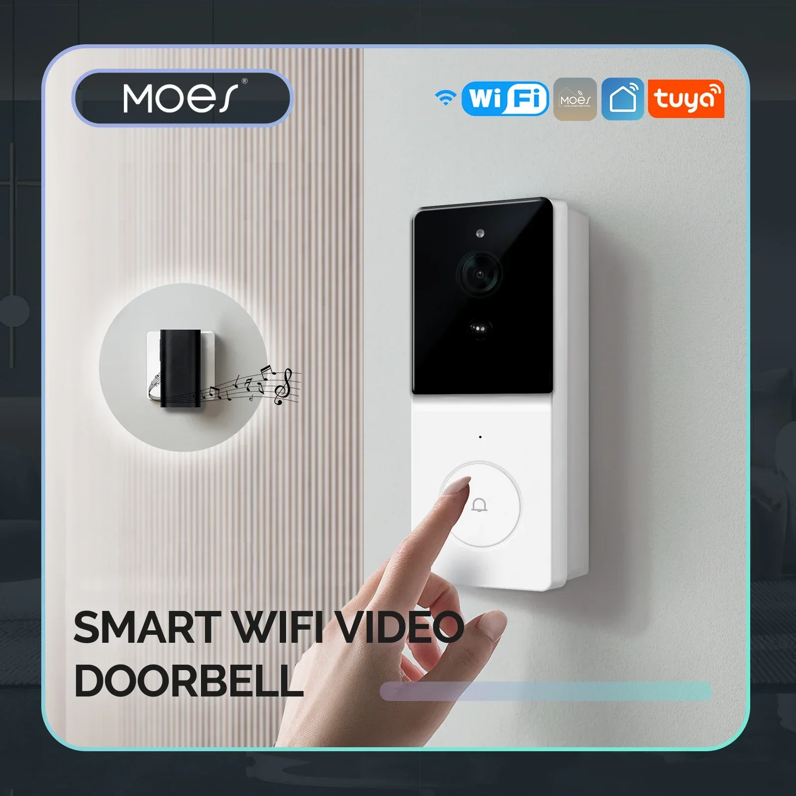 Home Security Product - MOES Tuya Smart WiFi Video Doorbell