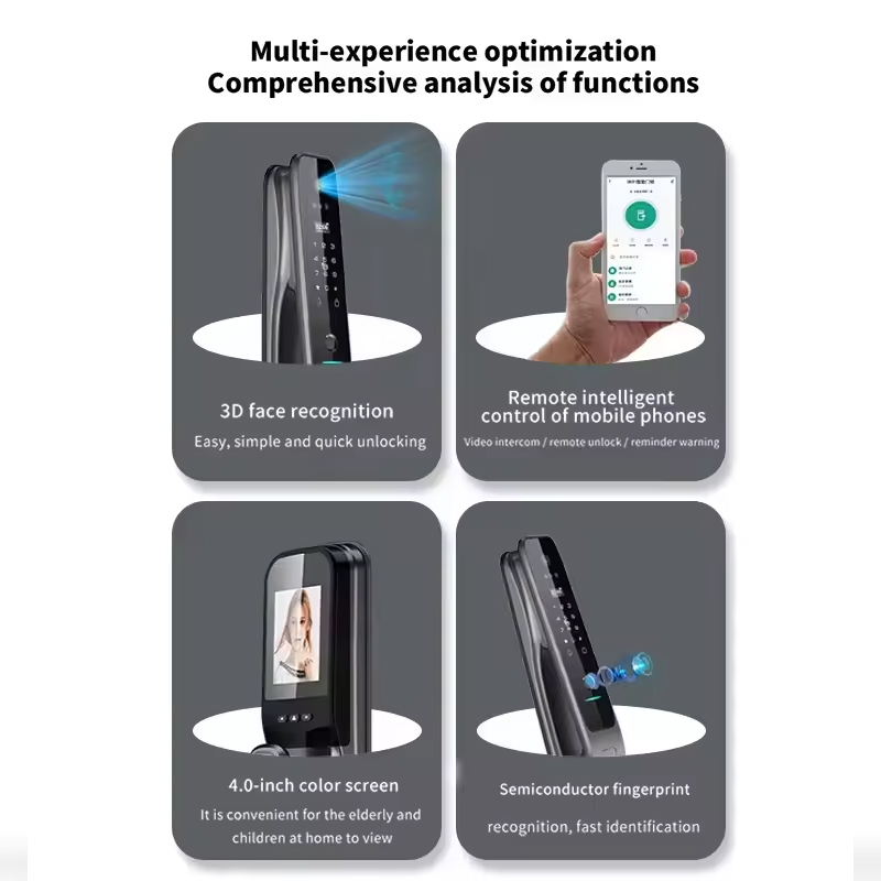 HX5 Smart Door Lock 3D Face Re - Home Security Locks recension och pris