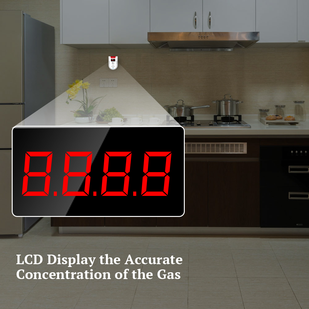 KERUI GD13 LPG GAS Detector Al - Home Security System recension och pris