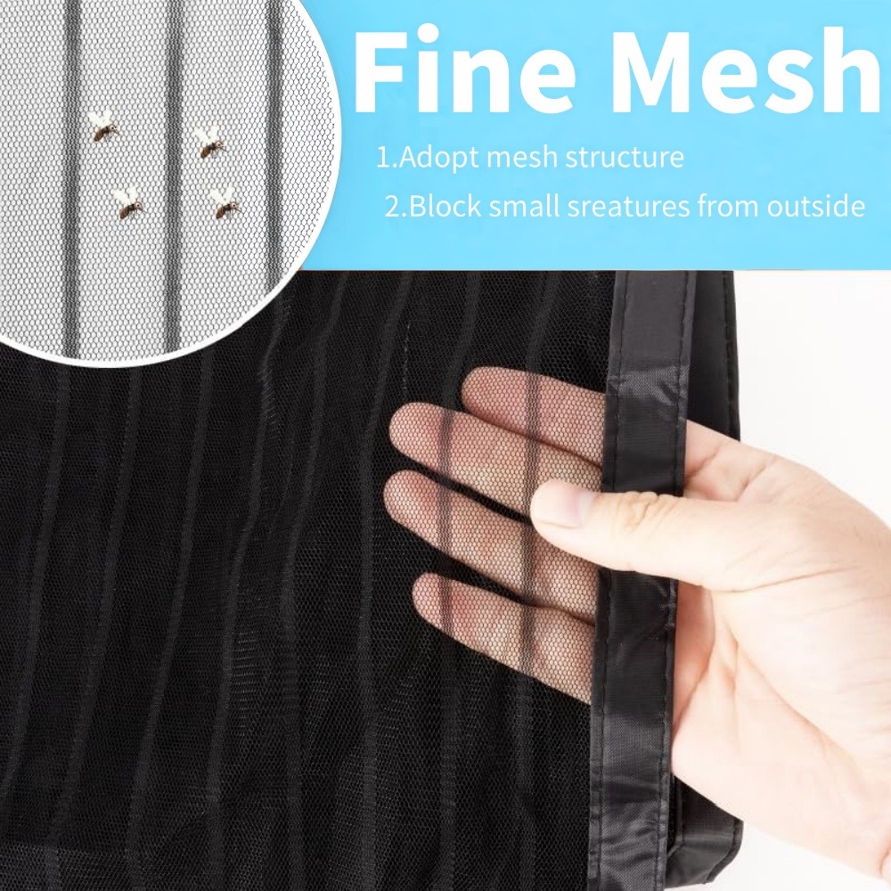 Heavy Duty Magnetic Door Mesh  - Home Security Fence recension och pris