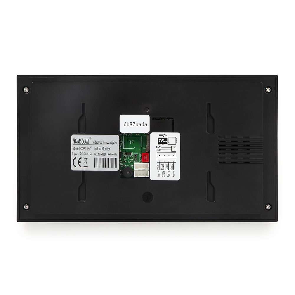HOMSECUR XM716D Tuya App Indoo - Home Security Monitor recension och pris