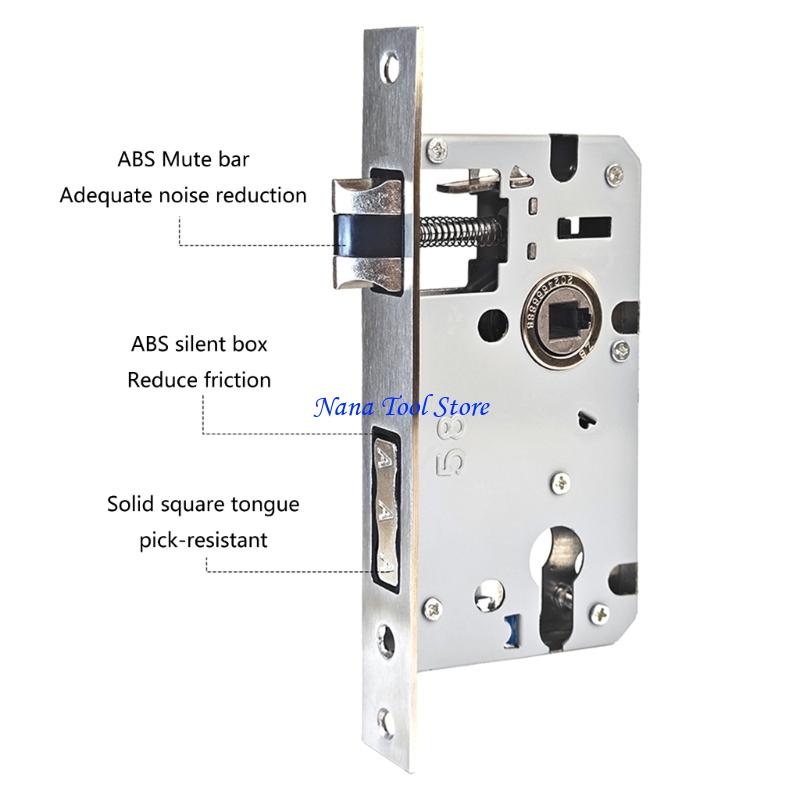 31GJ Reliable Zinc Alloy Door  - Home Security Installation recension och pris