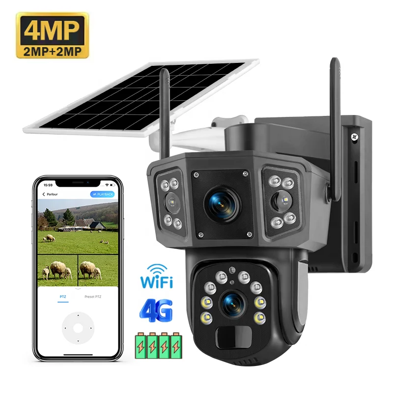 2026 V380 Pro 4MP Wireless PTZ - Camera Solar Wireless recension och pris