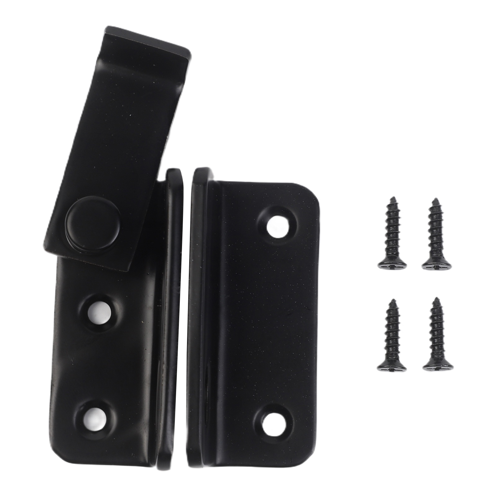 1Pc Black Stainless Steel Lock - Home Security Fence recension och pris