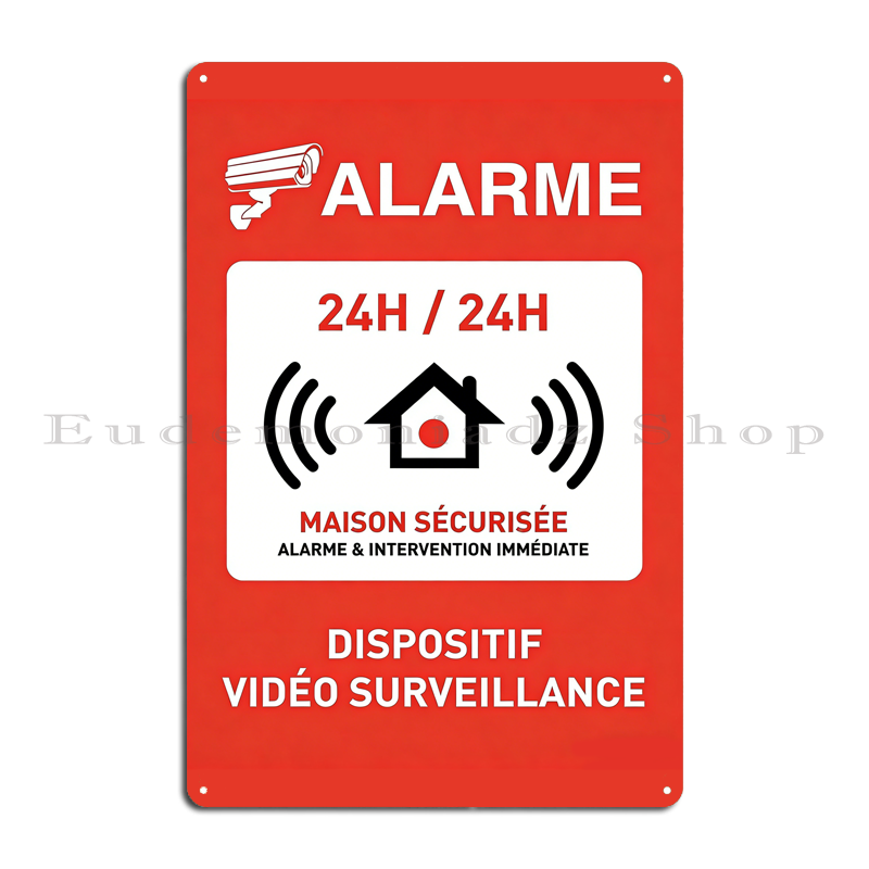 Retro 24h Alarm System Metal S - Home Security System recension och pris