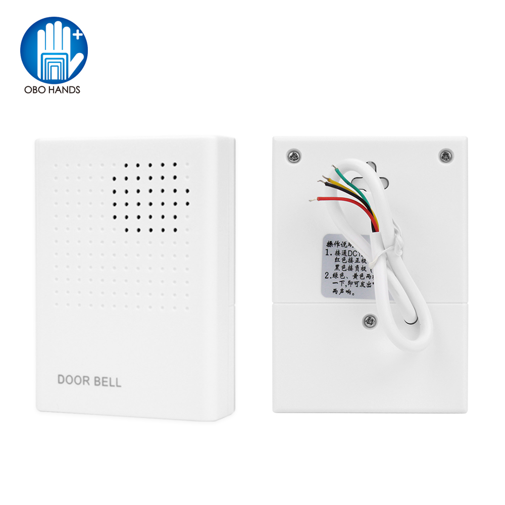 4 Wires Wired White Doorbell D - Home Security Ring System recension och pris