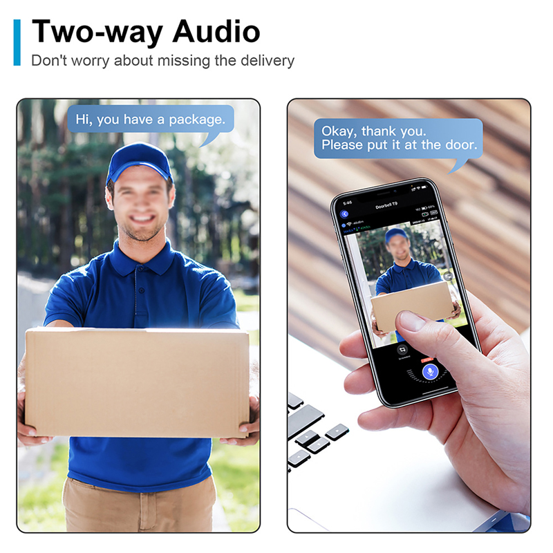 WiFi Smart Video Doorbell Came - Home Security Blink recension och pris