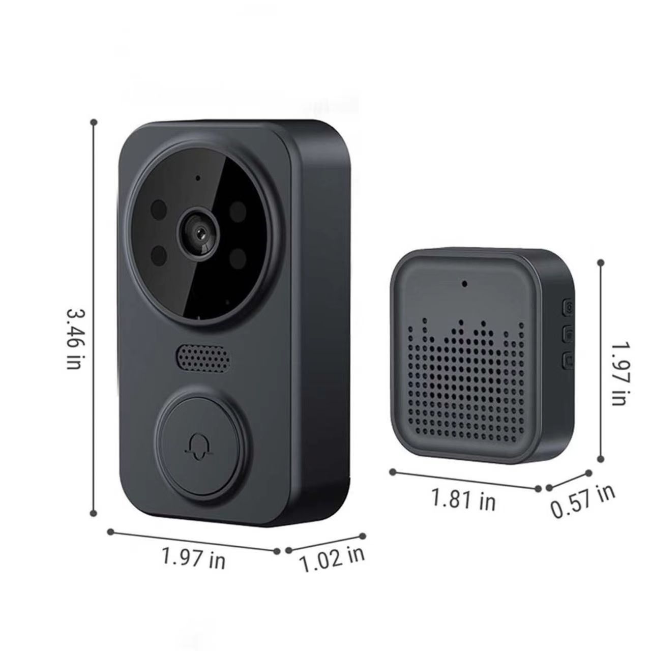 Tuya WIFI Doorbell Smart Home  - Home Security Wireless Cameras recension och pris