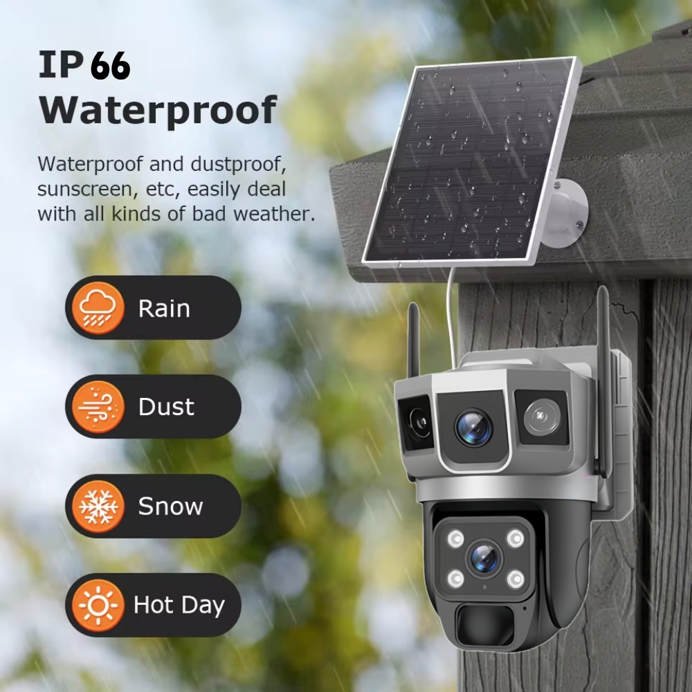 4G Camera Outdoor Solar Survei - Home Security Product recension och pris
