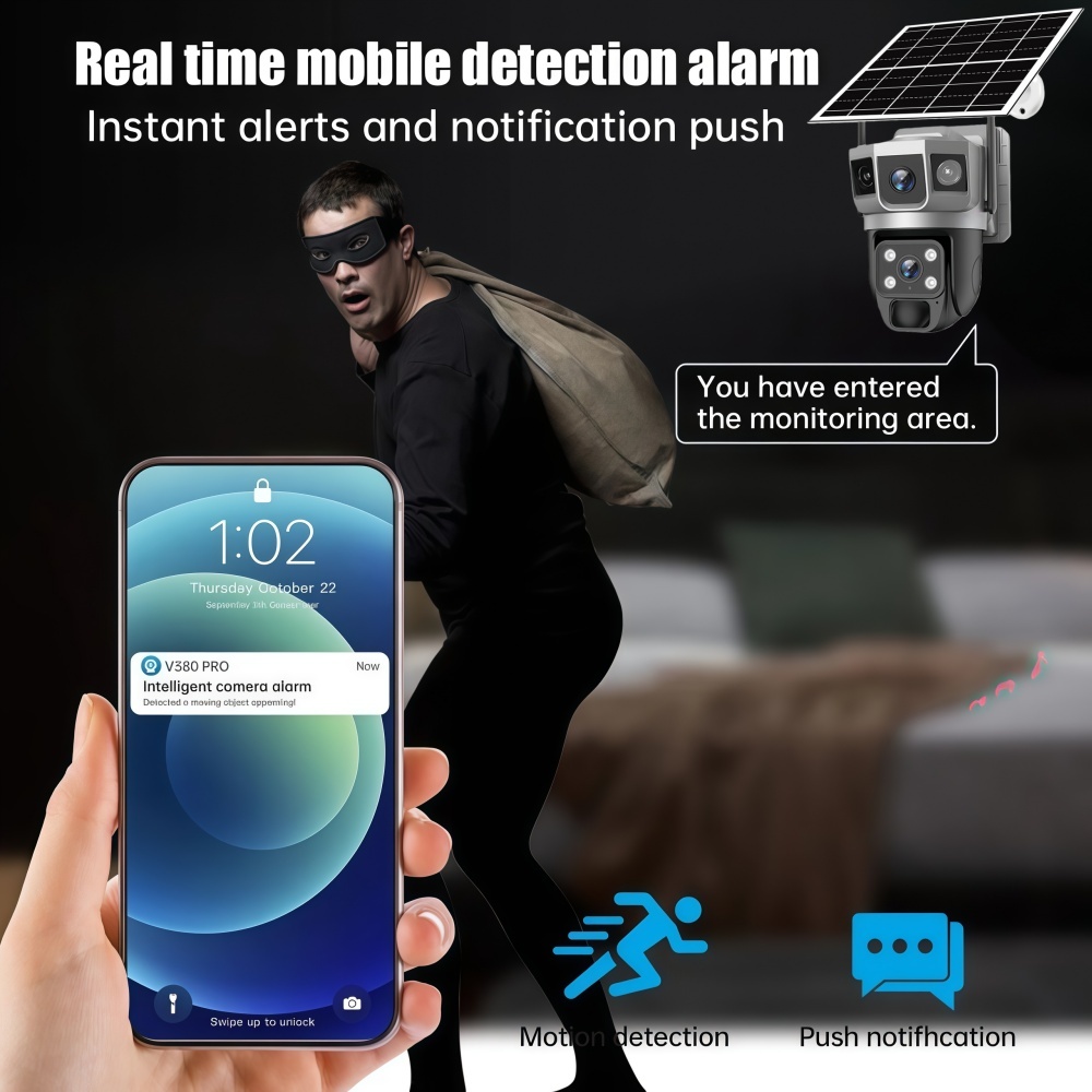4G Camera Outdoor Solar Survei - Home Security Product recension och pris