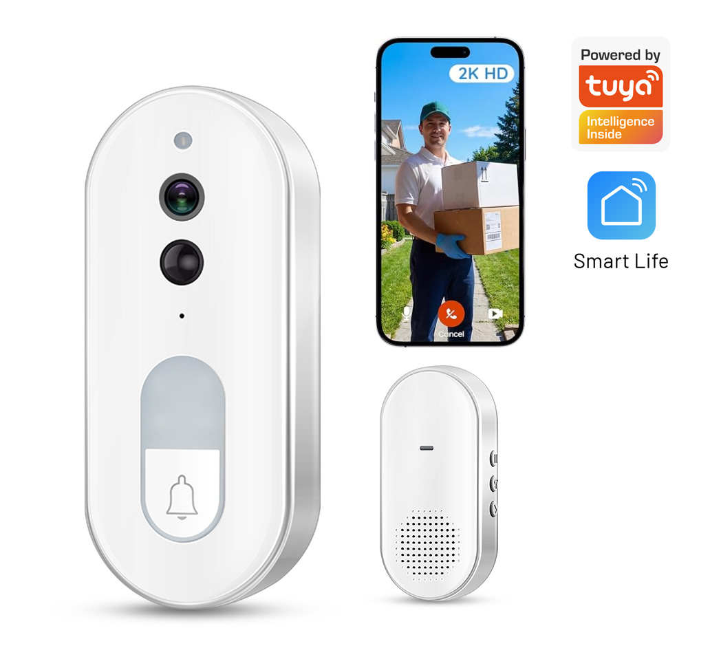 Tuya Smart Video Doorbell Wire - Home Security Blink recension och pris