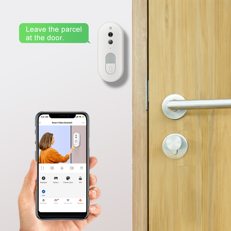 Tuya Smart Video Doorbell Wire - Home Security Blink recension och pris