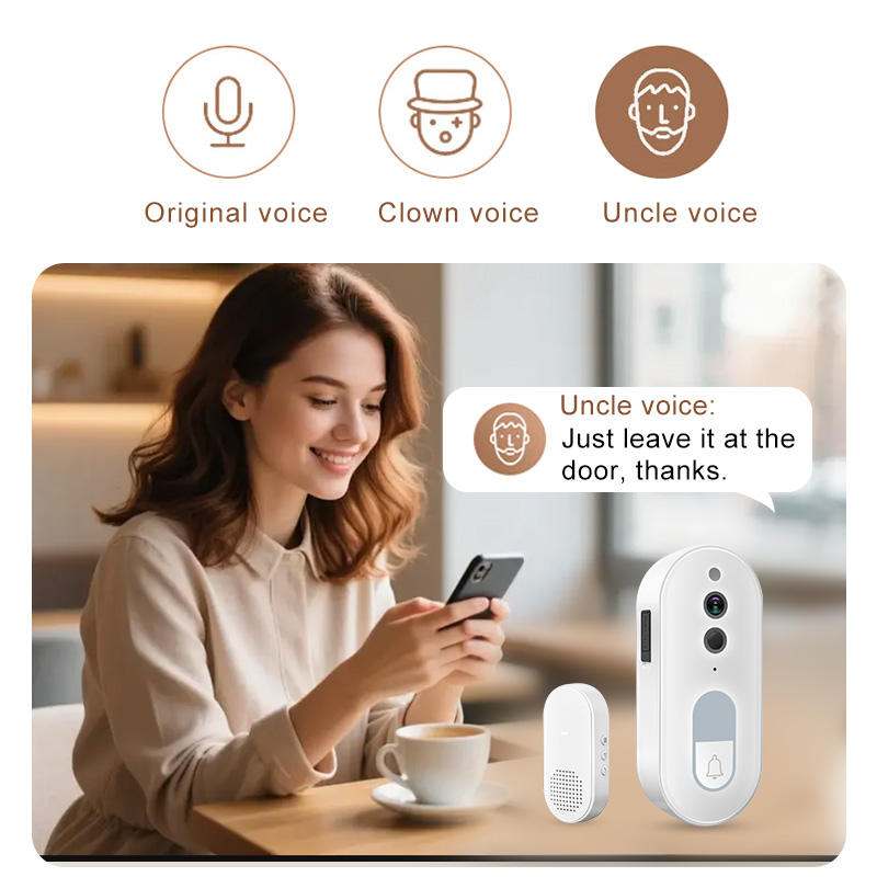 Tuya Smart Video Doorbell Wire - Home Security Blink recension och pris