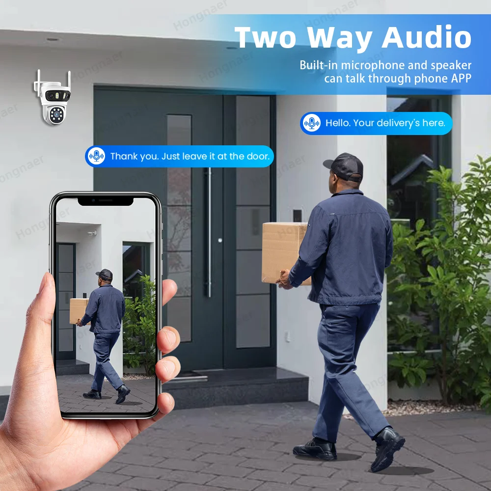 2026 Hongnaer 6MP 4CH 3 Lens 2 - Home Security System recension och pris