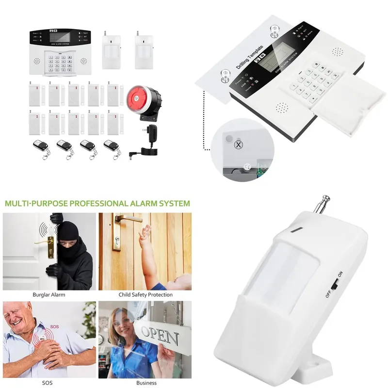 House Burglar Alarm Kit Auto D - Home Security System recension och pris