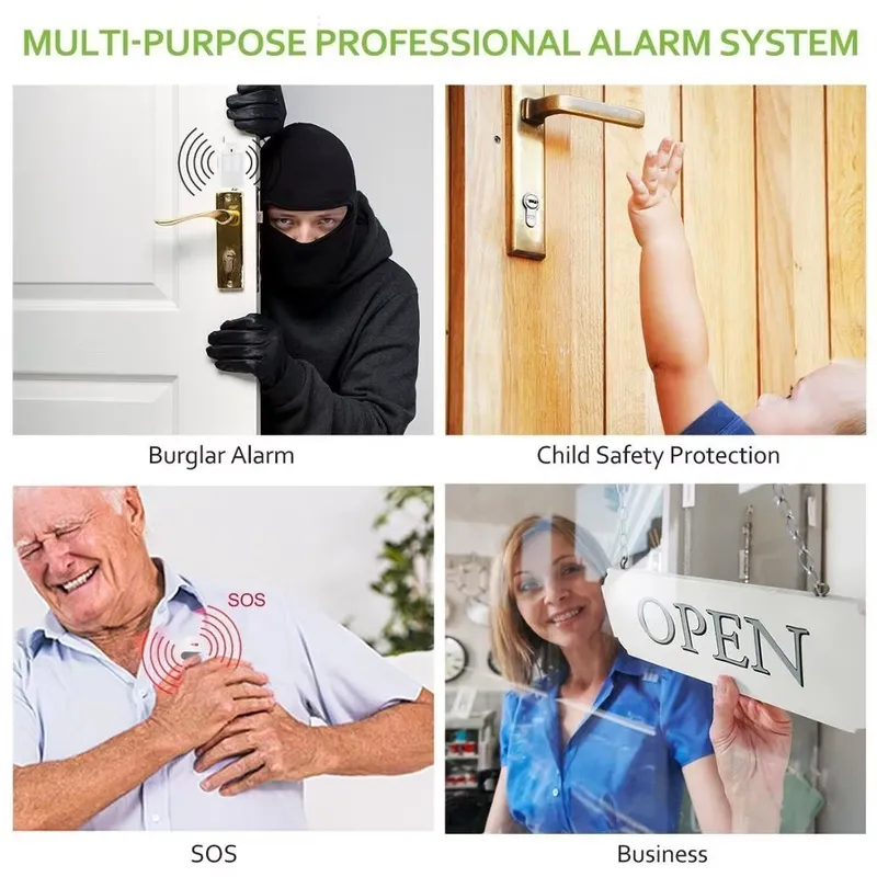 House Burglar Alarm Kit Auto D - Home Security System recension och pris