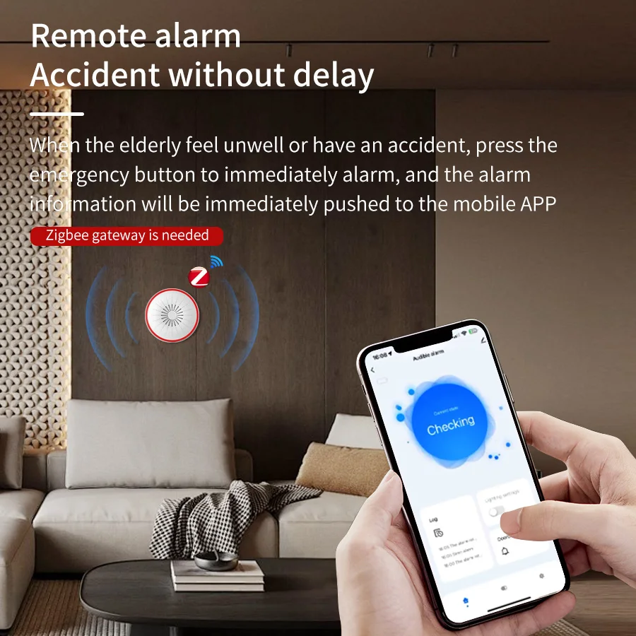 Tuya WiFi ZigBee Smart Alarm S - Home Security Blink recension och pris
