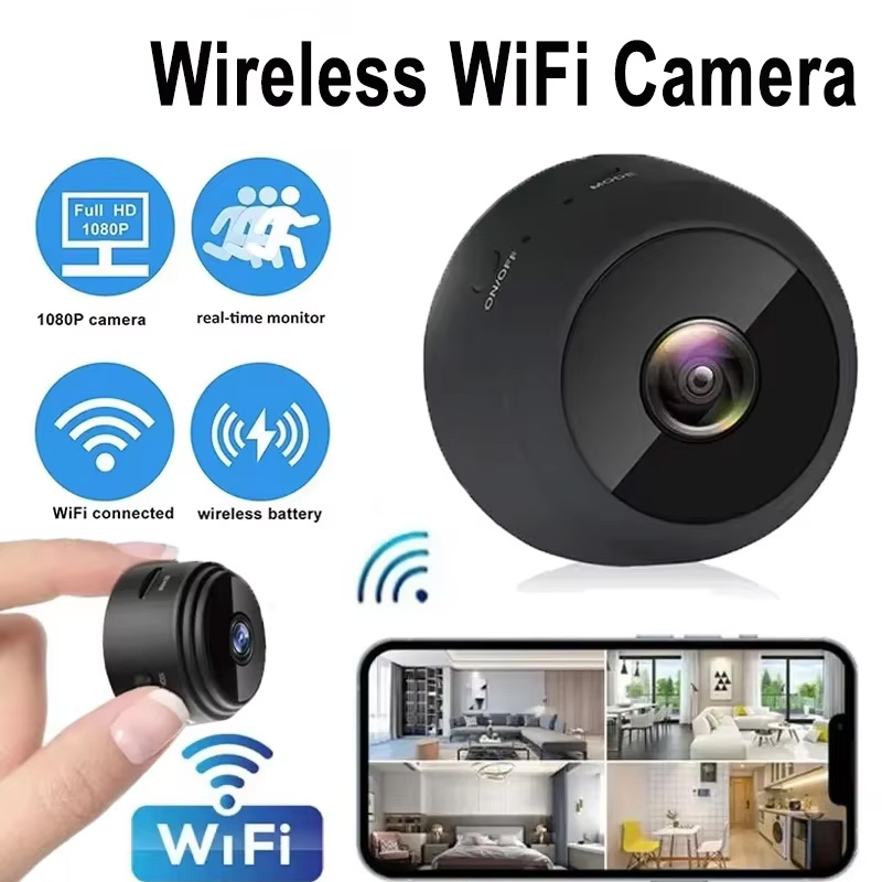 New A9 Camera Wifi 1080p HD Wi - Home Security No Wifi Needed recension och pris