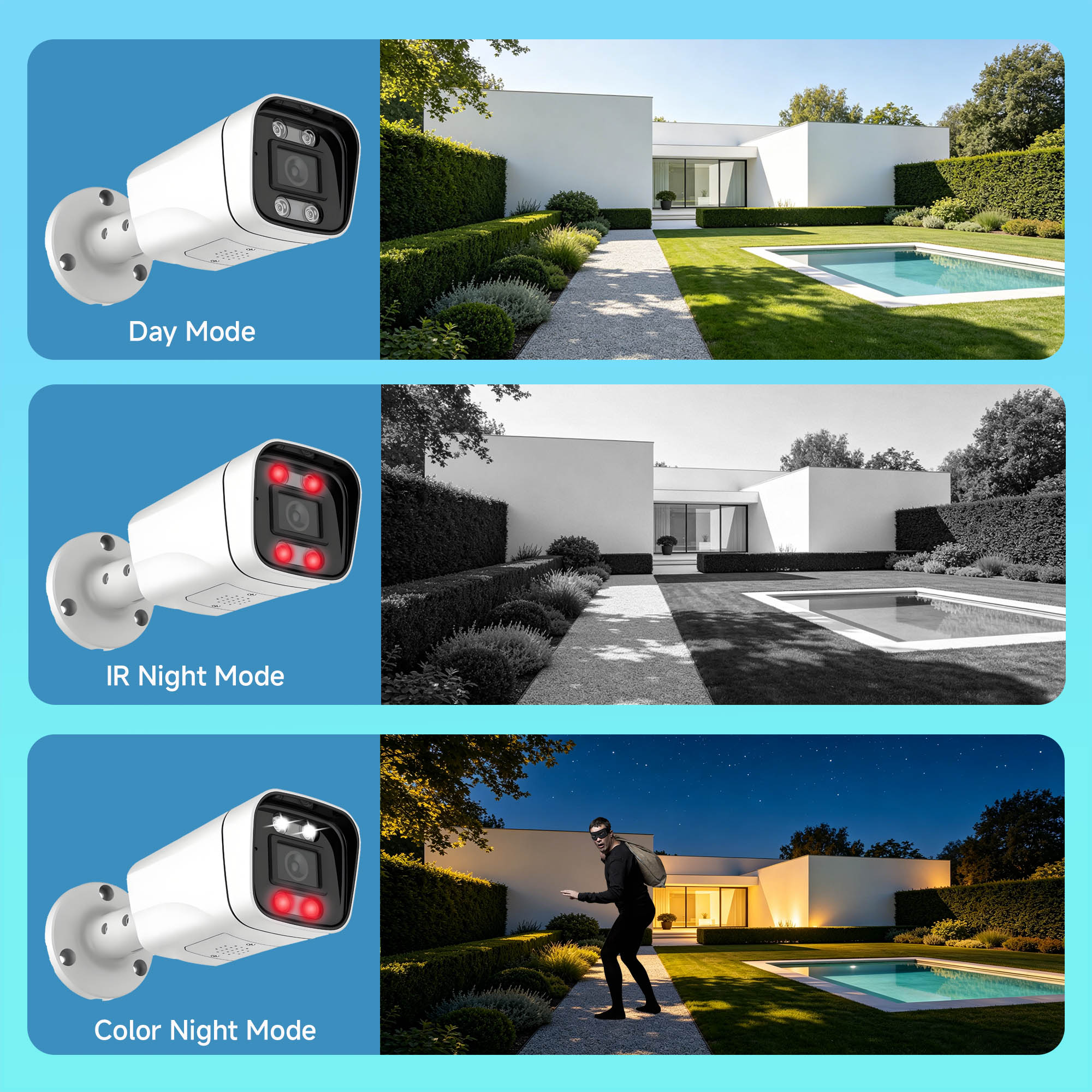 BFMore 8MP 4K Ai Human Detecti - Home Security Kit recension och pris