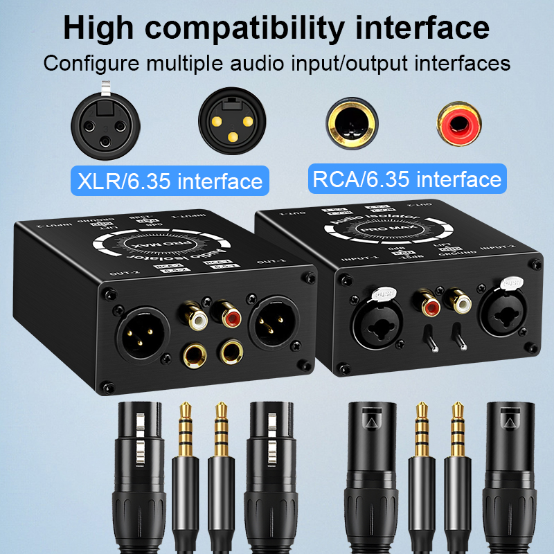 3Pin XLR/RCA/TS/TRS Ground Loo - Home Security Fence recension och pris