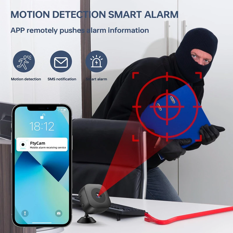 4K HD Security Camera WiFi Wir - Home Security No Wifi Needed recension och pris