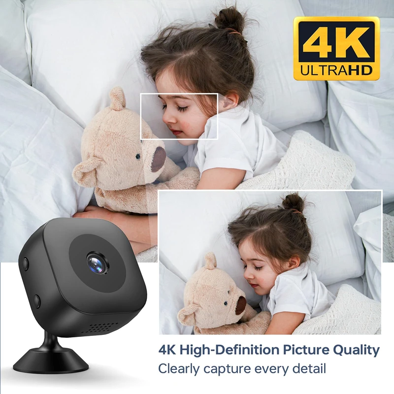 4K HD Security Camera WiFi Wir - Home Security No Wifi Needed recension och pris