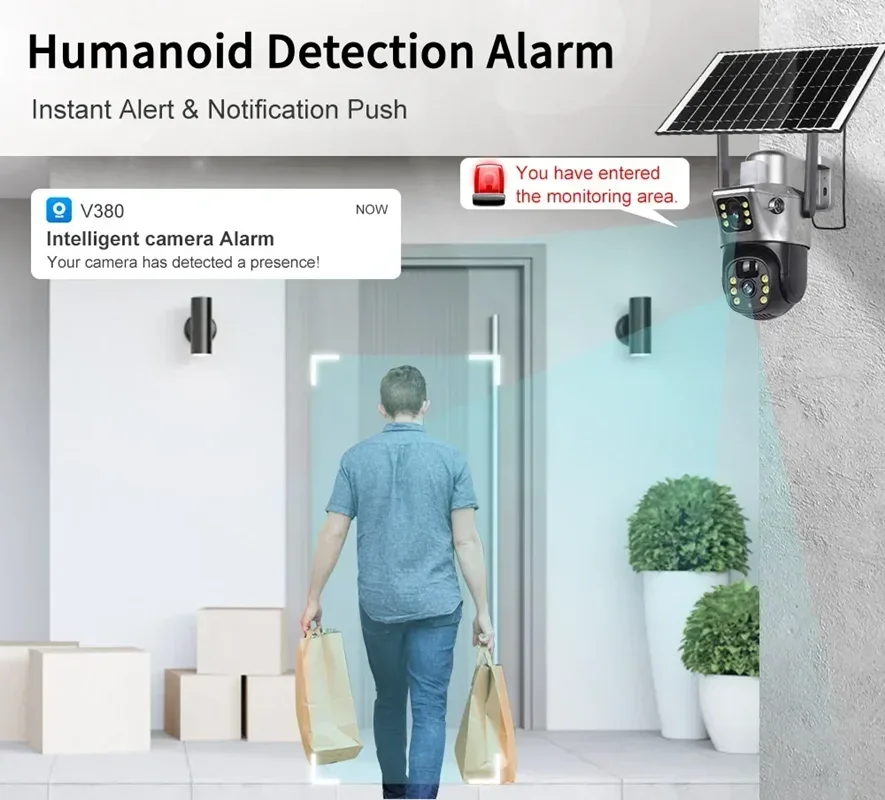 Tahlitech Solar Camera 4G Sim  - Ip Camera Outdoor 4K recension och pris