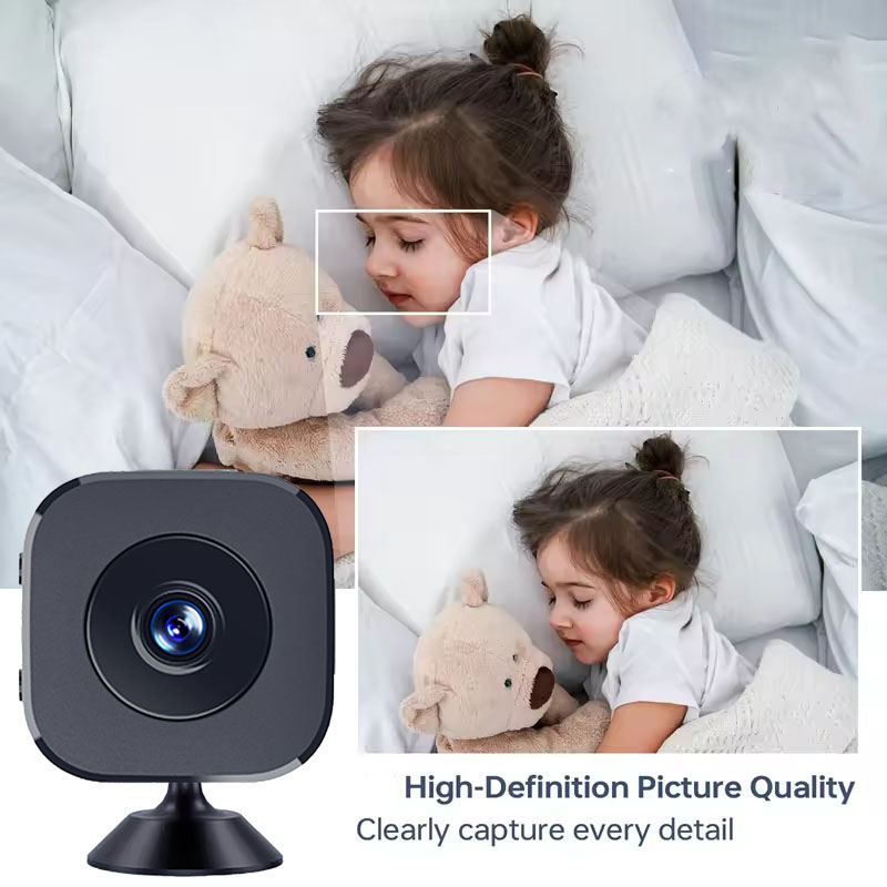 Security Camera 4K Mini Full C - Home Security No Wifi Needed recension och pris