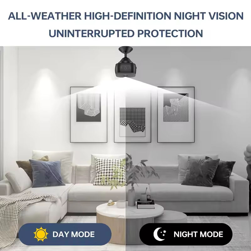 Security Camera 4K Mini Full C - Home Security No Wifi Needed recension och pris