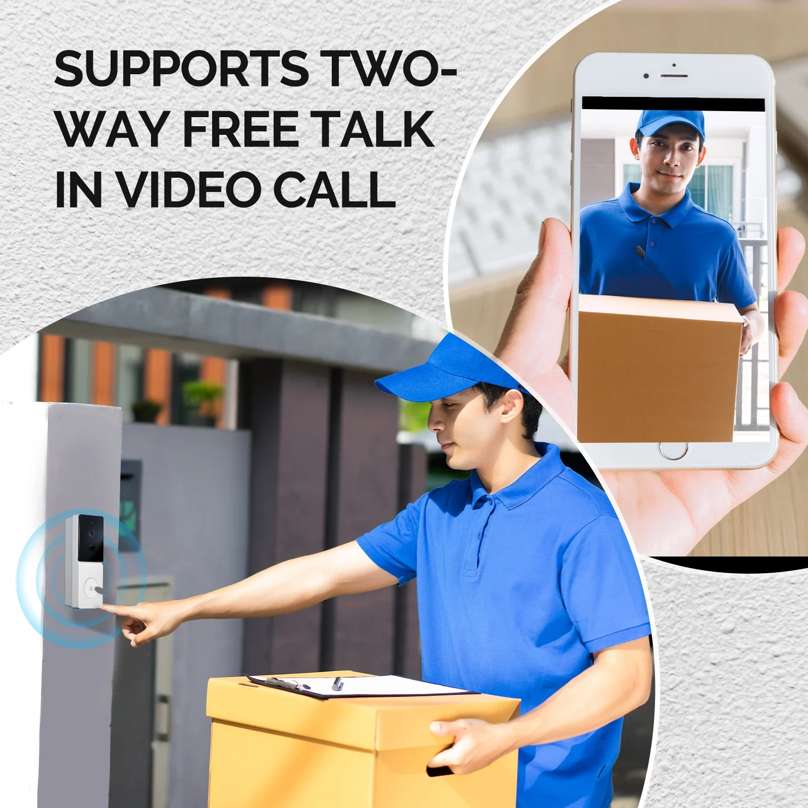 Tuya Smart WiFi Video Doorbell - Home Security Product recension och pris