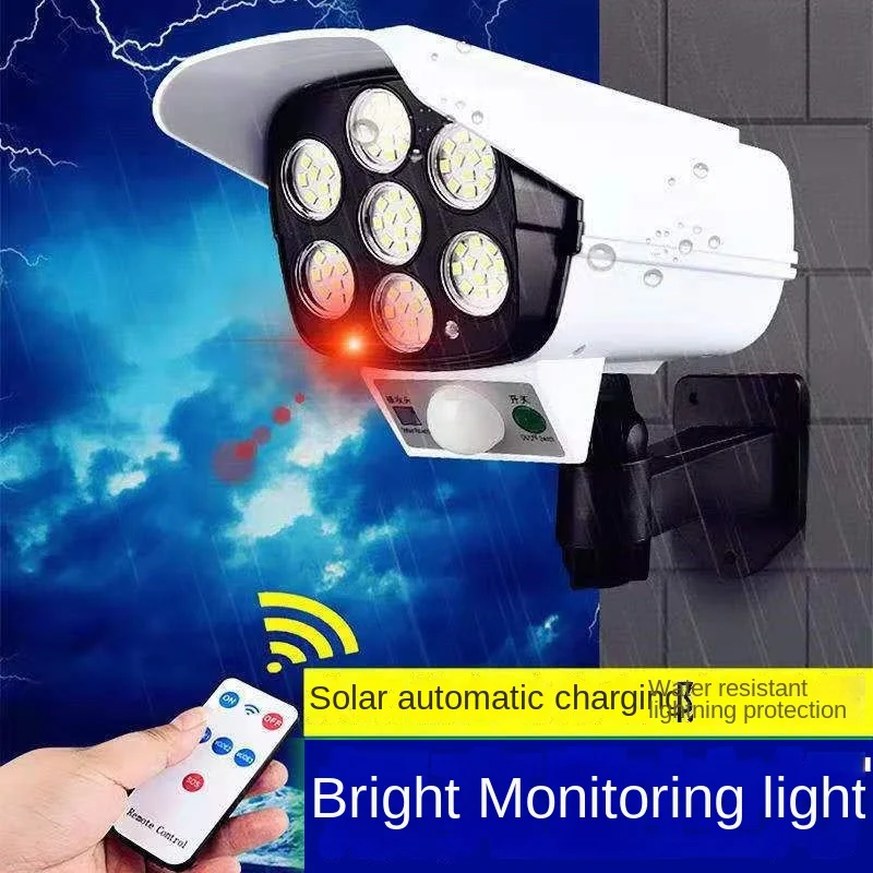 Outdoor Solar Light Motion Sen - Home Security Wireless Cameras recension och pris