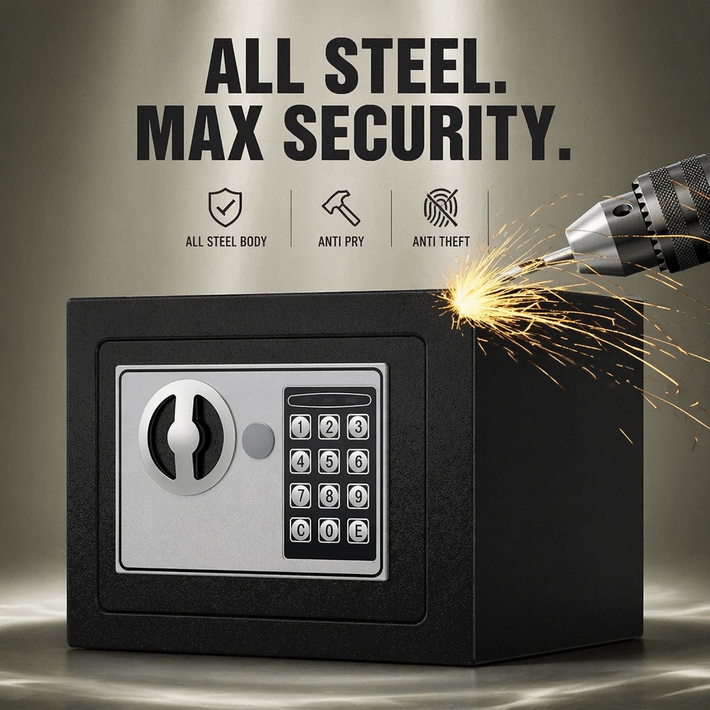 All Steel Electronic Digital K - Home Security Guard recension och pris
