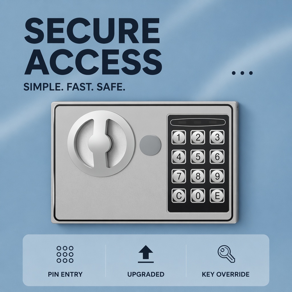 All Steel Electronic Digital K - Home Security Guard recension och pris