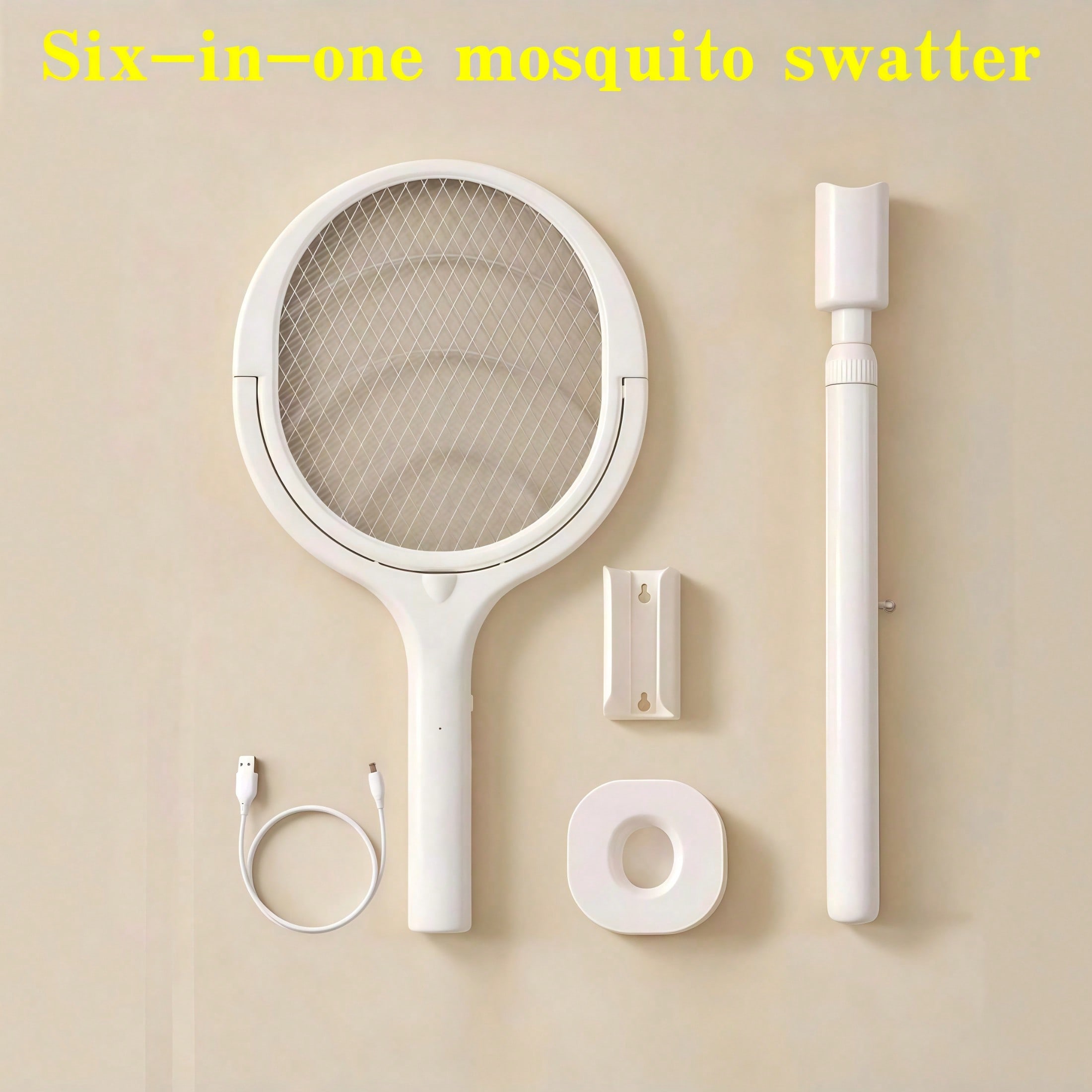 Six-In-One Mosquito Swatter, H - Home Security Fence recension och pris