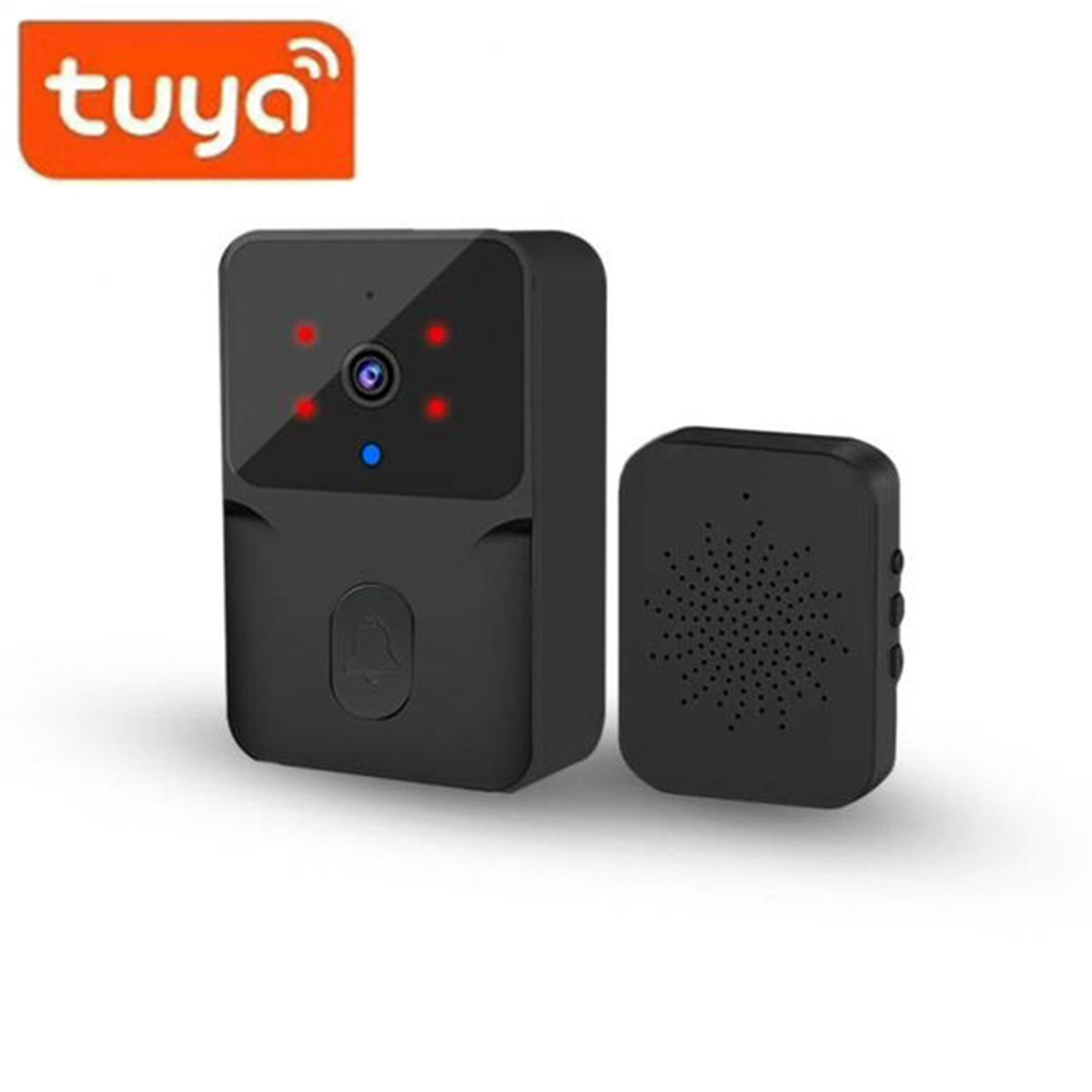 Wireless Doorbell WiFi Tuya Ou - Home Security Wireless Cameras recension och pris