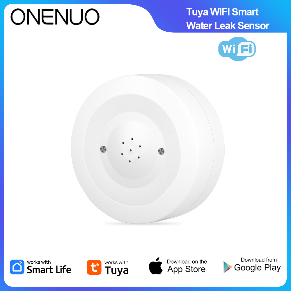 ONENUO WiFi Tuya Water Leak Se - Home Security Monitor recension och pris